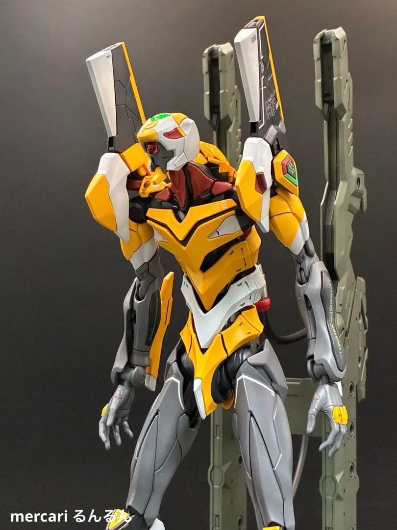まこまこ　RGエヴァンゲリオン零号機塗装完成品＋30MP 綾波レイ＋◯◯