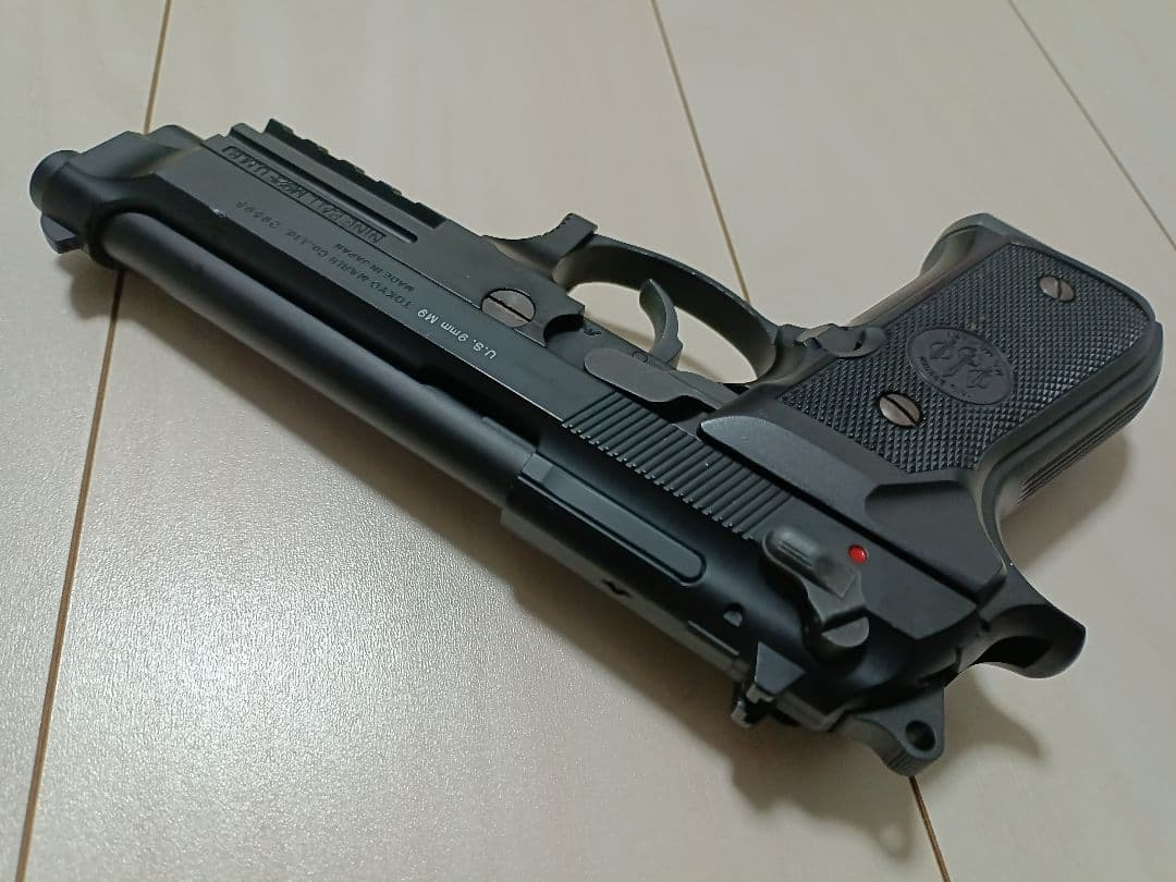 【中古品】東京マルイ ガスガン「M92Fミリタリーモデル」＋アンダーレール装備