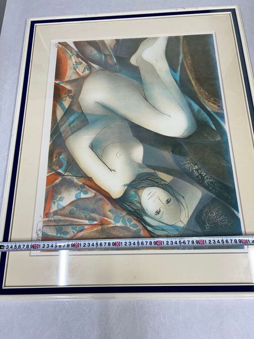 ジャン=バティスト・バラディエ 絵画　人物画 リトグラフ 裸婦画 サイン有り