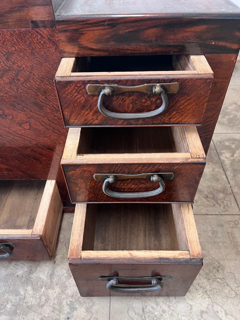 関東火鉢　長火鉢　火搔き・灰掻き　レトロ　アンティーク　骨董　古民具