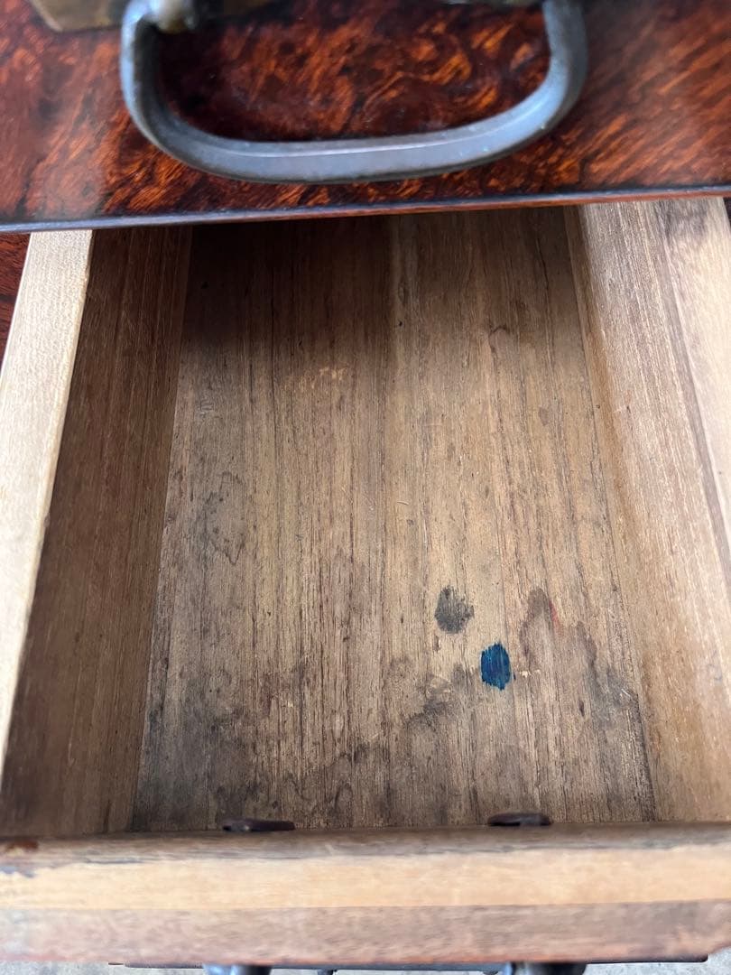 関東火鉢　長火鉢　火搔き・灰掻き　レトロ　アンティーク　骨董　古民具