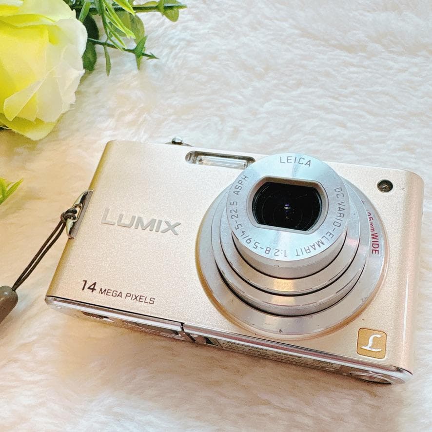 動作確認済みPanasonicパナソニックコンデジカメLUMIXDMC-FX66
