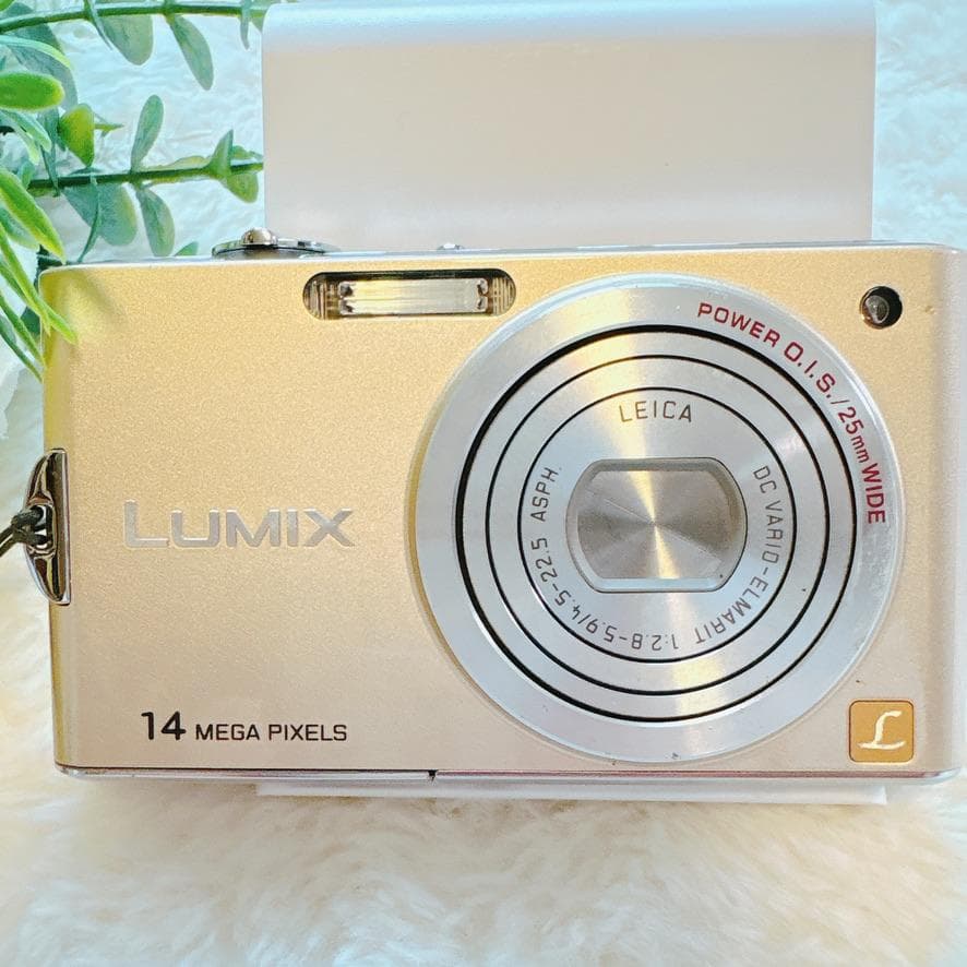 動作確認済みPanasonicパナソニックコンデジカメLUMIXDMC-FX66