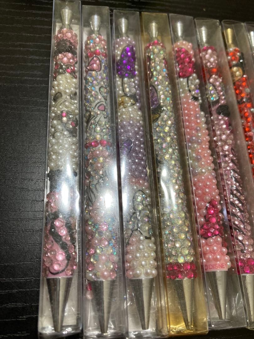 ディズニーラインストーンボールペン セット