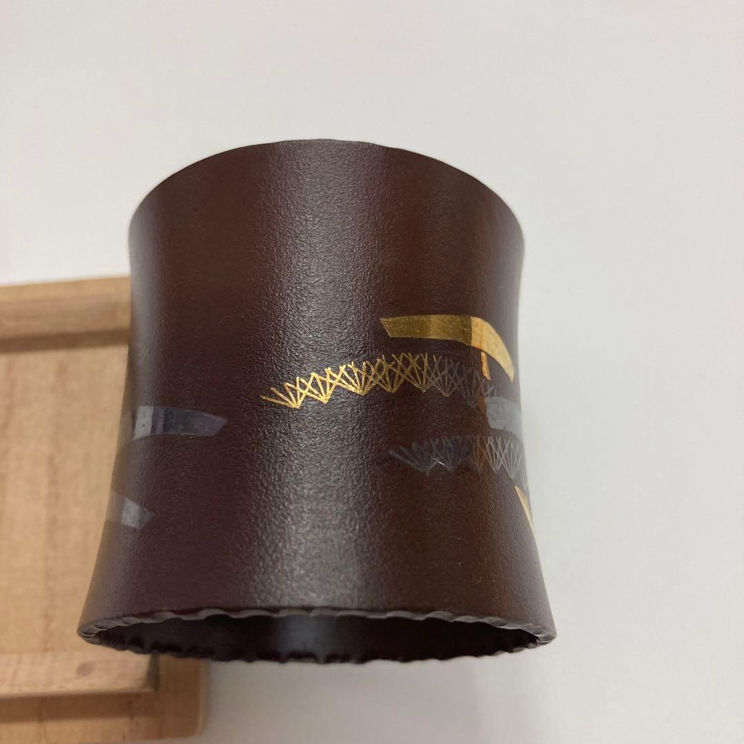 千家十職 中川浄益 若松 蓋置 未使用 長期保管品 茶道 金 銀 象嵌 浄益