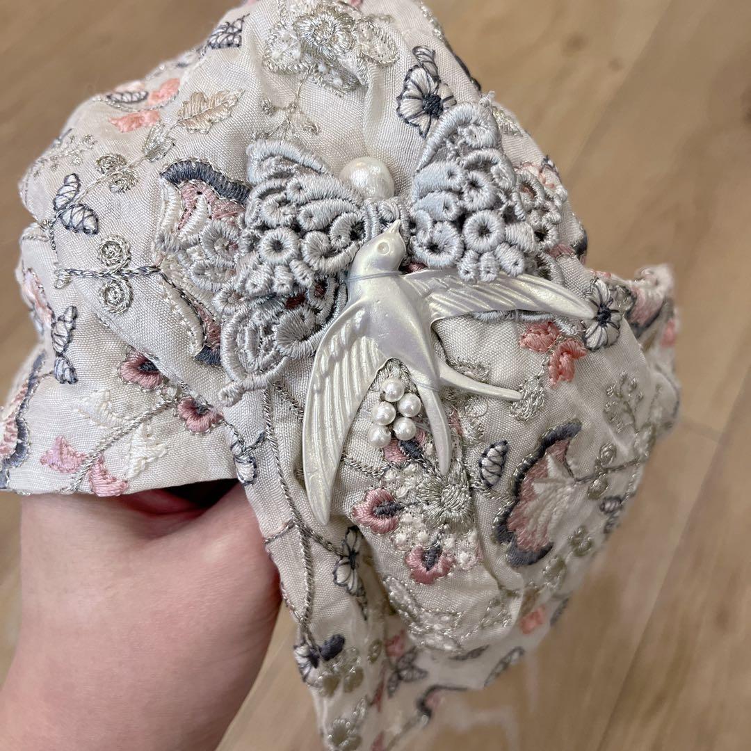 【13,999→11,999 お値下げ】yuminique 刺繍　ヘッドドレス