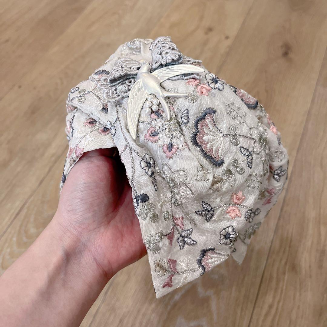 【13,999→11,999 お値下げ】yuminique 刺繍　ヘッドドレス