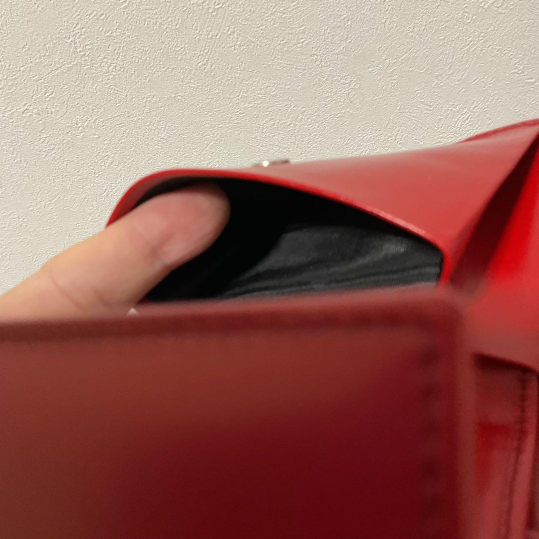 Mio 新品未使用 美品 プラダ レザー ロゴエンボス 折り財布