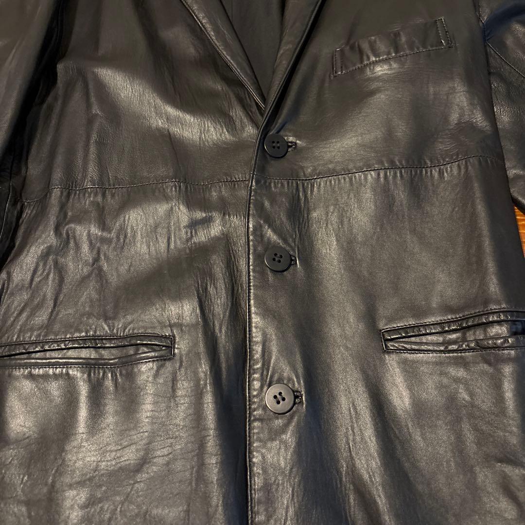 80s Y's for men WORKSHOP レディースレザーコート