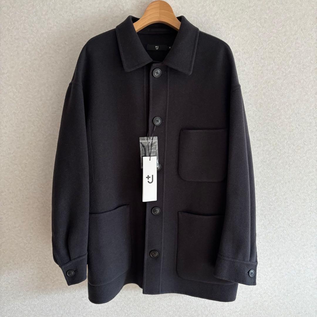 ユニクロ +J ウールブレンドオーバーサイズシャツジャケット UNIQLO