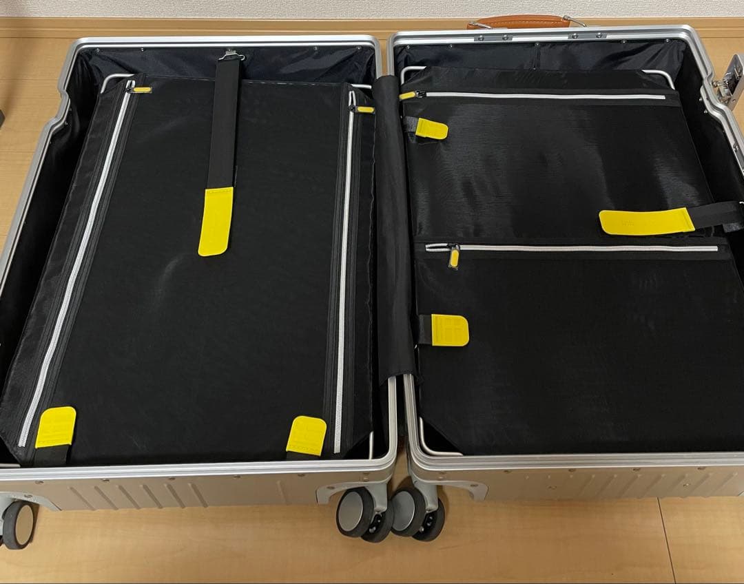 innovator アルミスーツケース シルバー70L