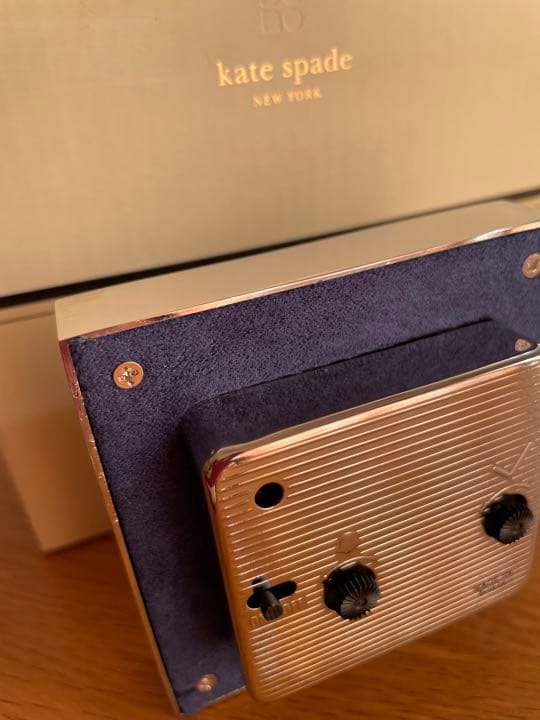 希少　新品ケイトスペード置き時計　新品未使用　動作確認済み　kate spade