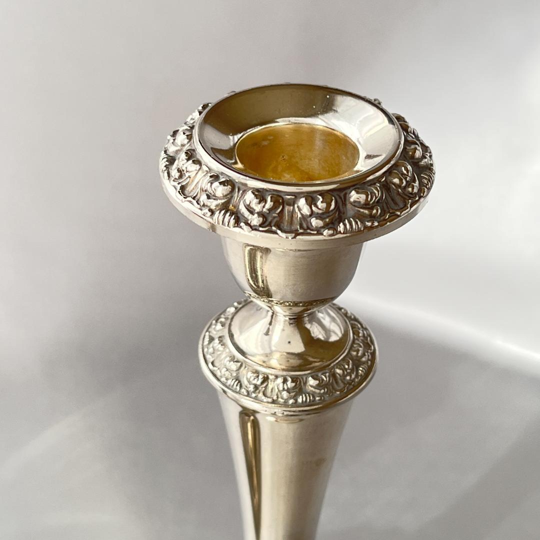 【IANTHE】薔薇のキャンドルスタンド ペア シングルスタンド