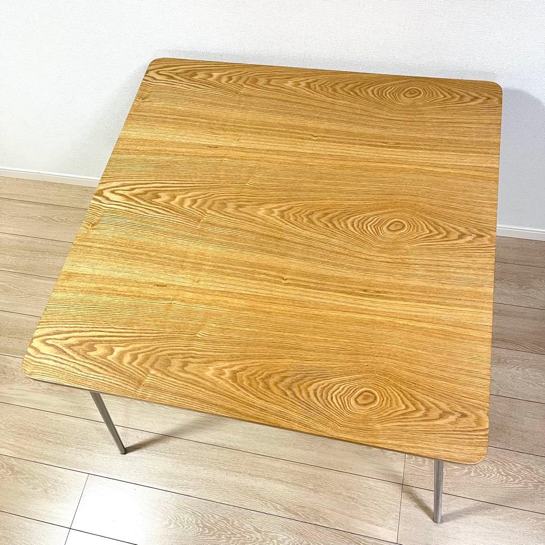 (つ27)イームズ 折りたたみ式 ダイニングテーブル DTM-2 正方形