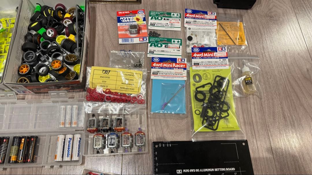 【引退セット】 ミニ四駆とパーツと工具セット