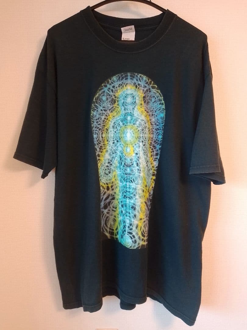 Alex Grey オリジナル アートTシャツ 黒