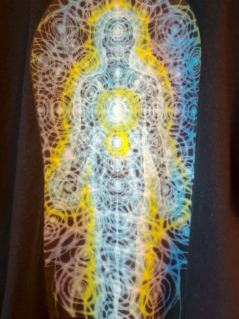 Alex Grey オリジナル アートTシャツ 黒
