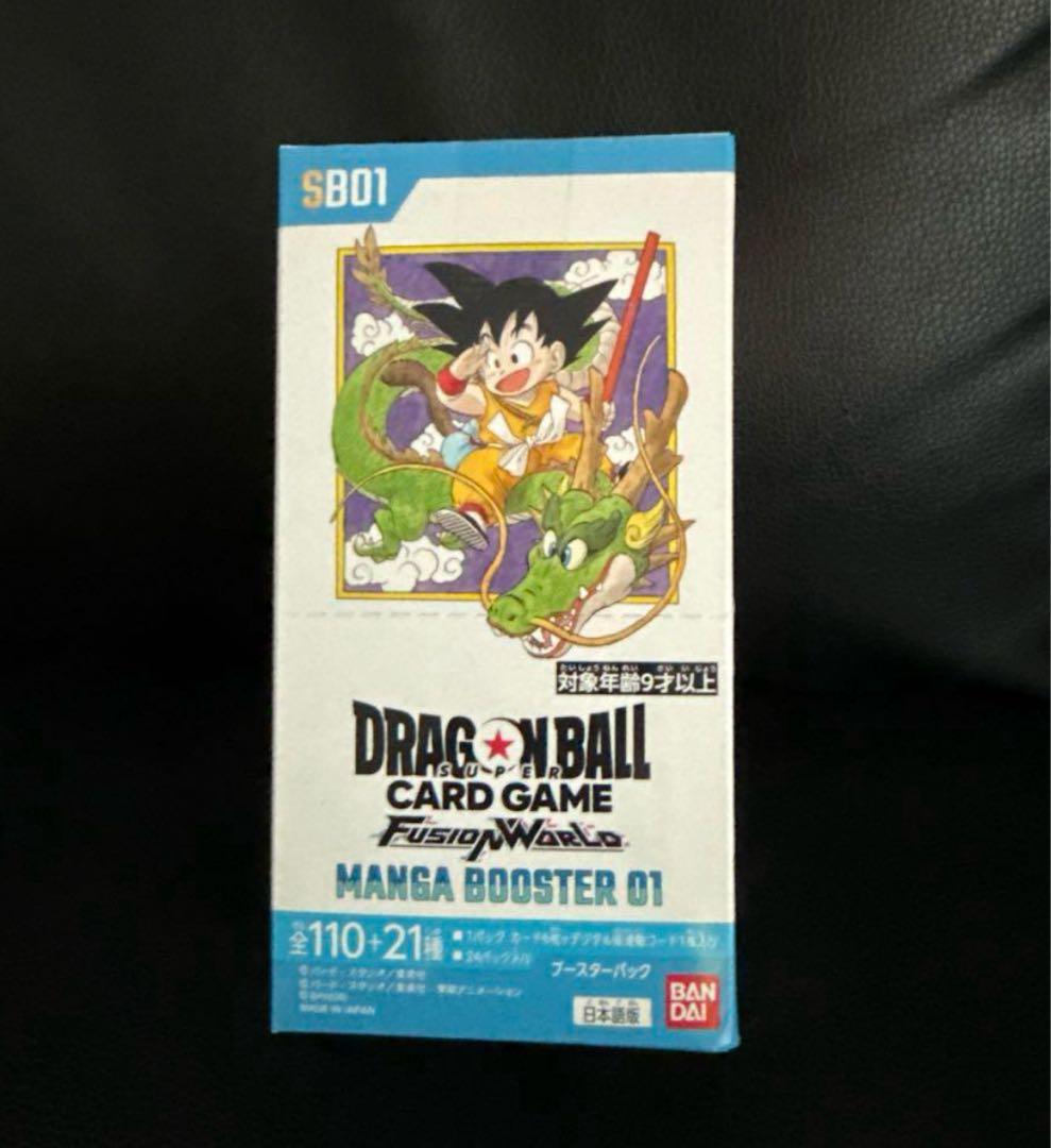 【匿名発送】MANGA BOOSTER 01 1箱 フュージョンワールド