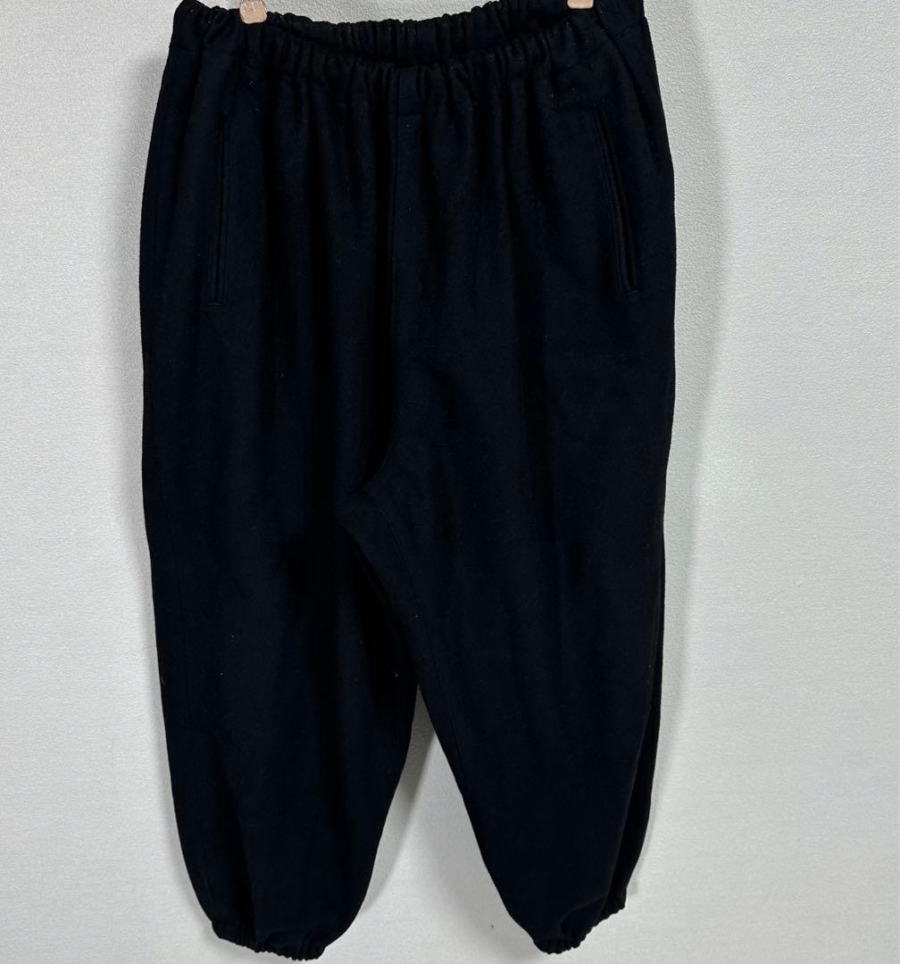 cootie メルトンエラーフィットイージーパンツ ウール