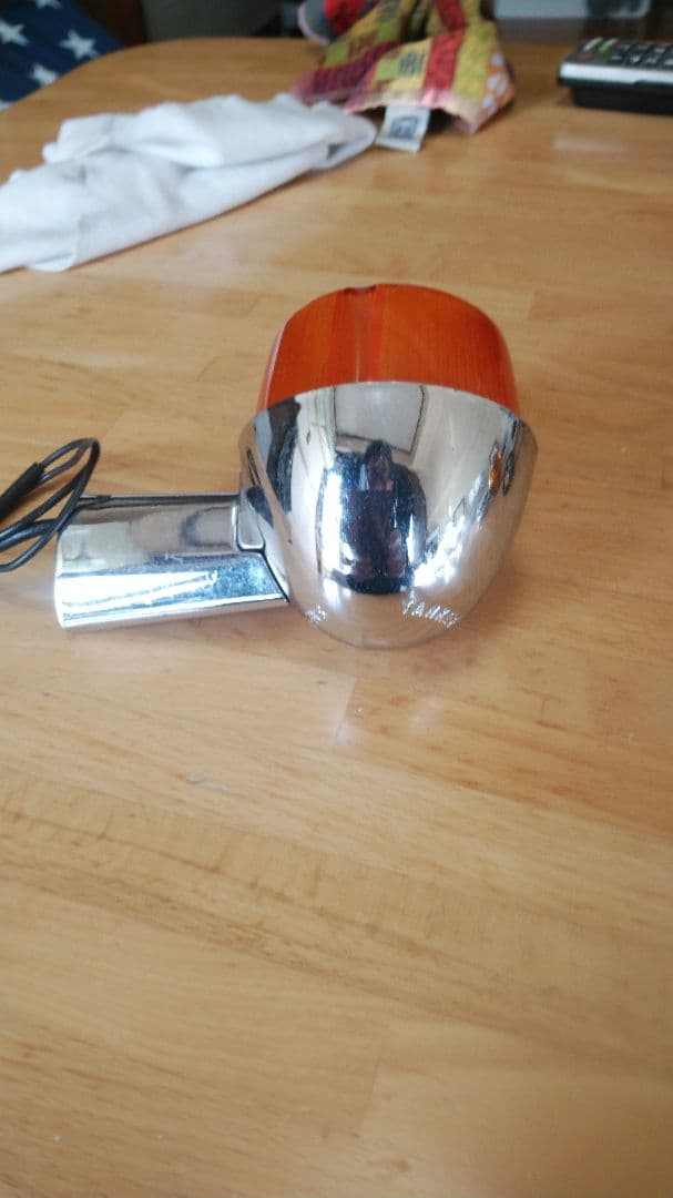 ハーレー ヤンキーウインカー 1つレンズ無しショベルヘッドビンテージ当時物