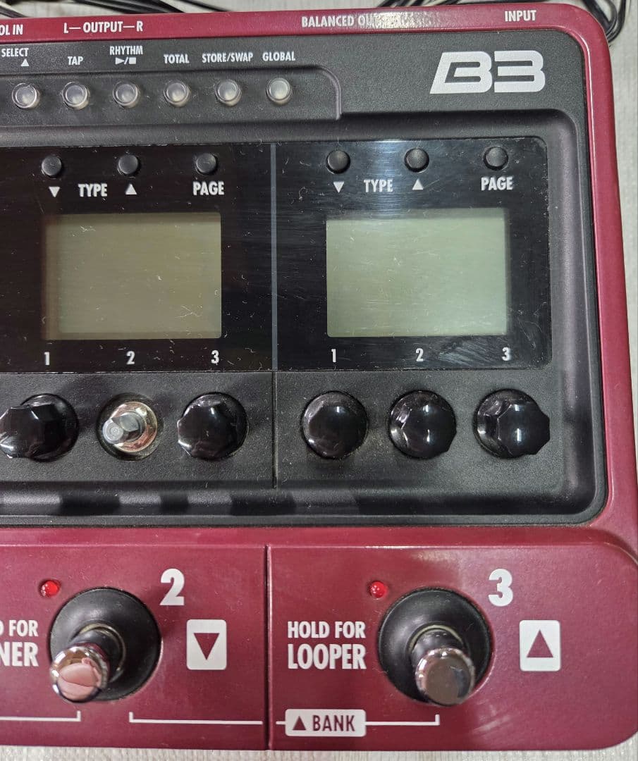 111804 ZOOM B3 ベースエフェクター