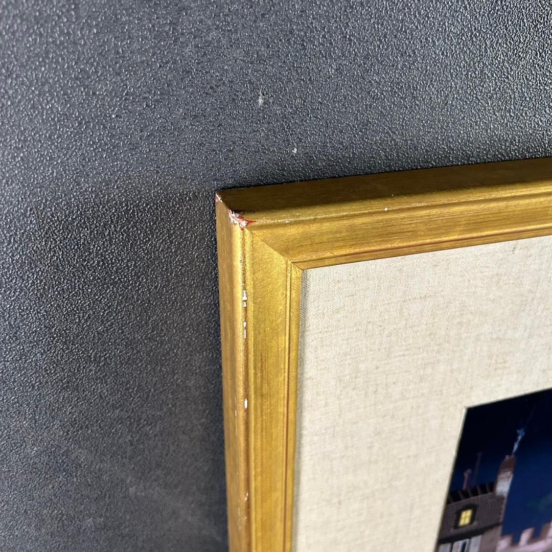 美品 ミッシェル・ドラクロワ「ムーランルージュ」ポスター 額縁入り