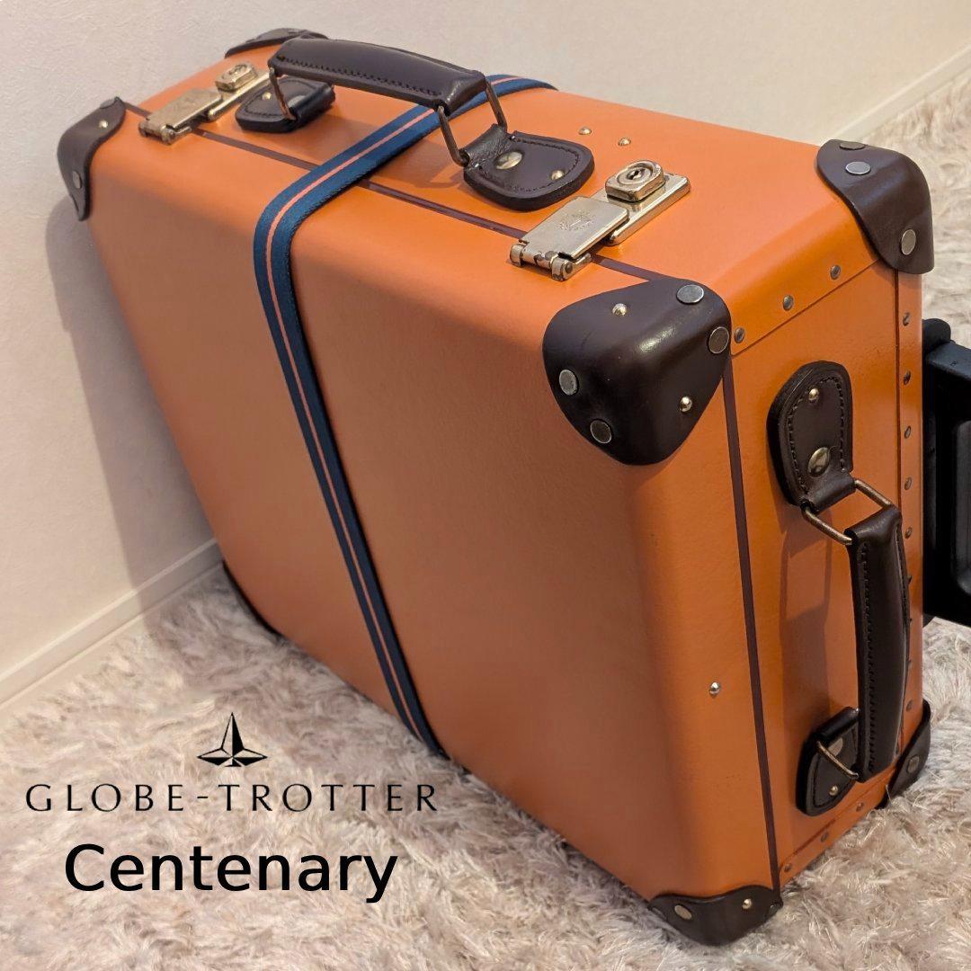 美品★グローブトロッター２輪センテナリー18インチ３０Lトロリースーツケース中古