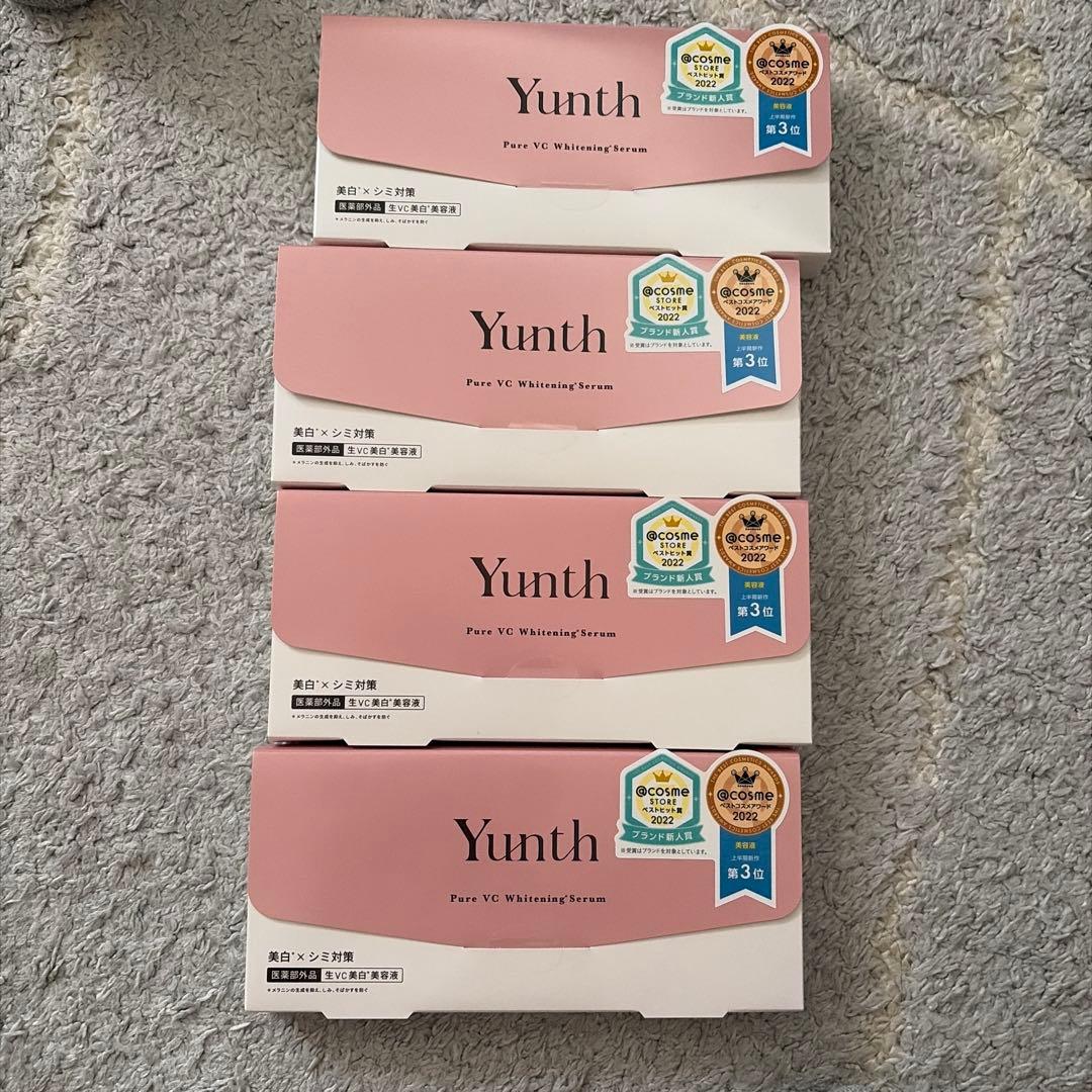 Yunth Pure VC Whitening Cream 4個セット