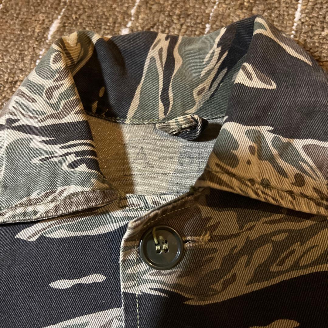 60S ベトナム戦　タイガーストライプ　タイガーカモ　ジャケット