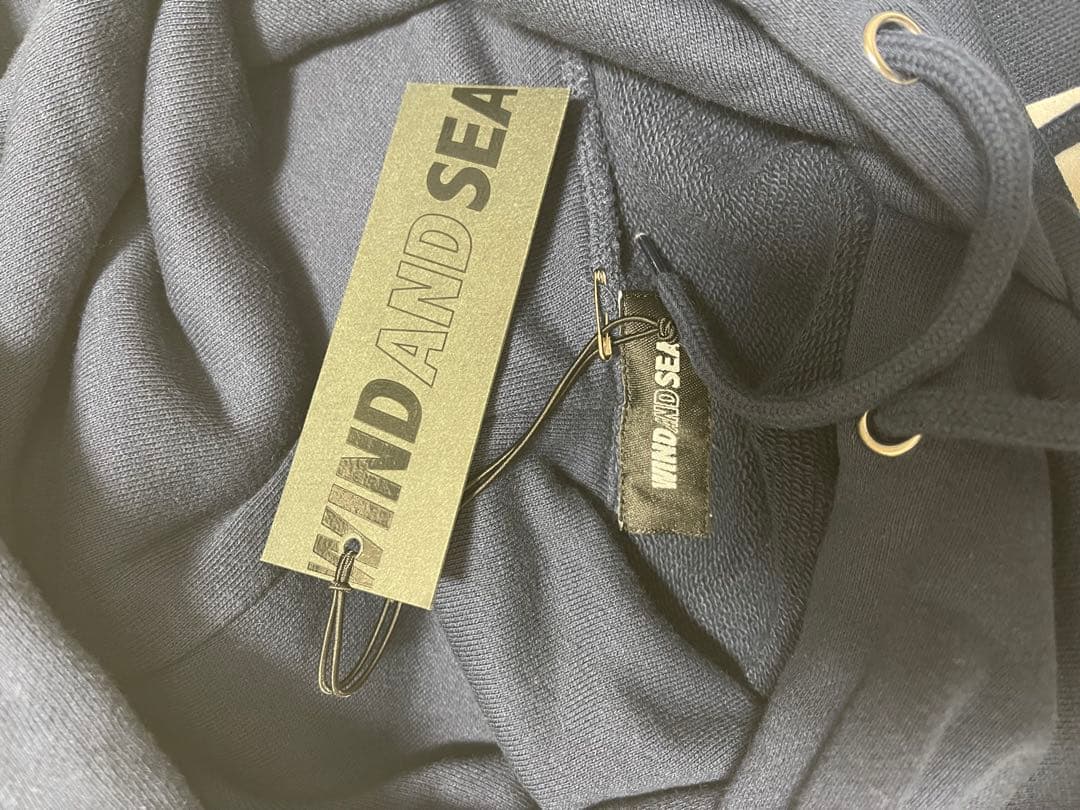 WIND AND SEA ネイビー パーカーXL