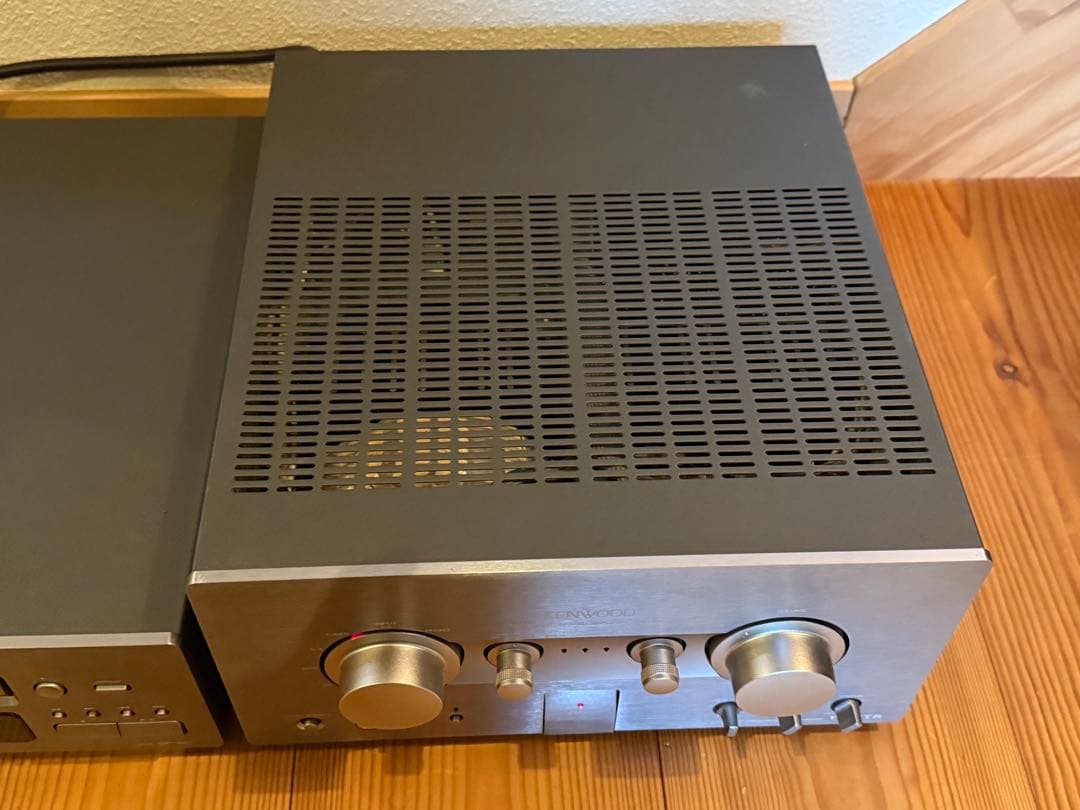 KENWOOD KAF-7002 DP-1001 アンプ　CDプレーヤー