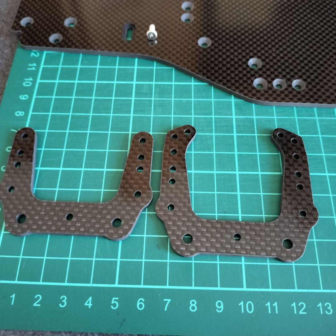 タミヤ スーパーアスチュート カーボンシャーシコンバージョンセット