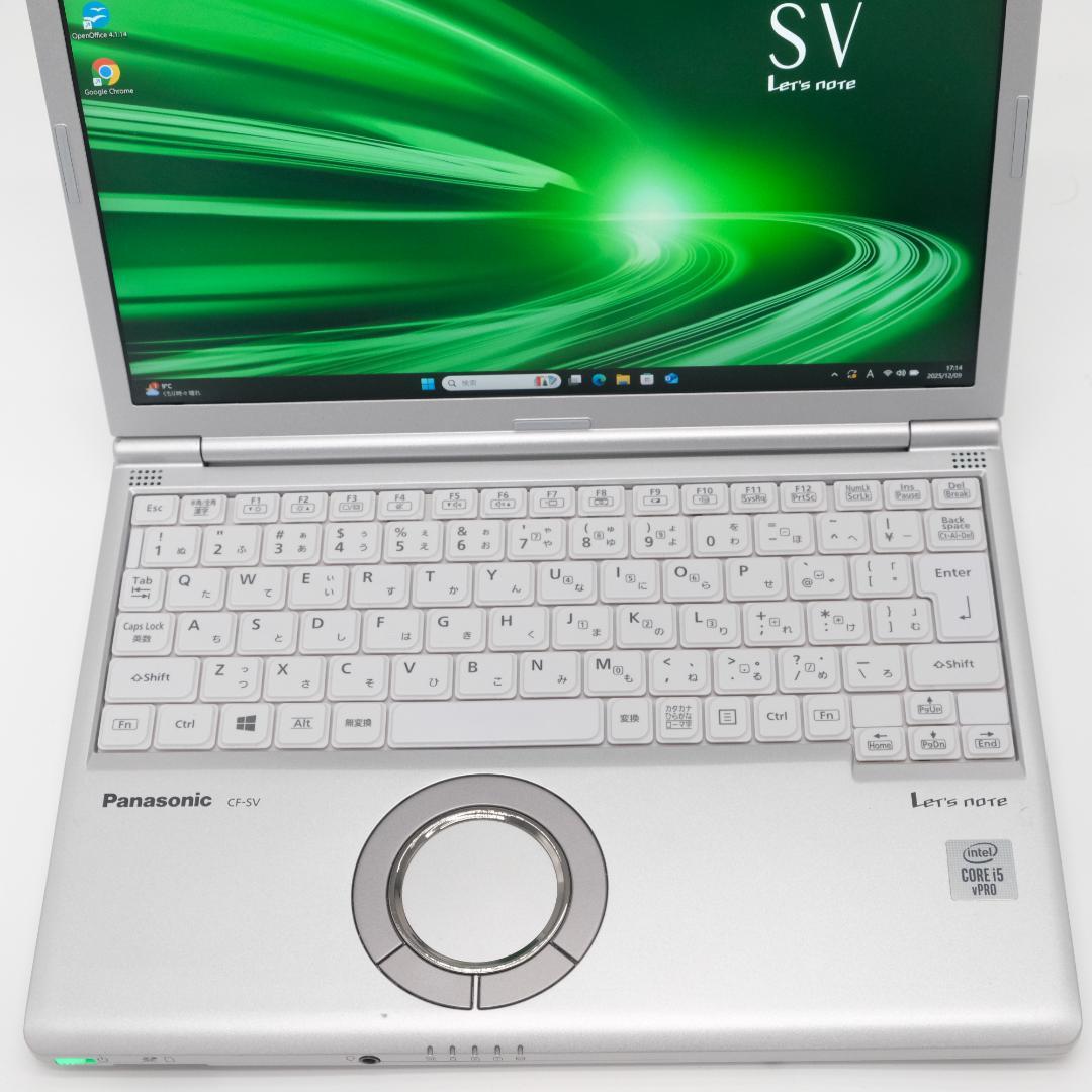 Windowsノート本体 Panasonic CF-SV9 i5 8GB SSD256GB Win11