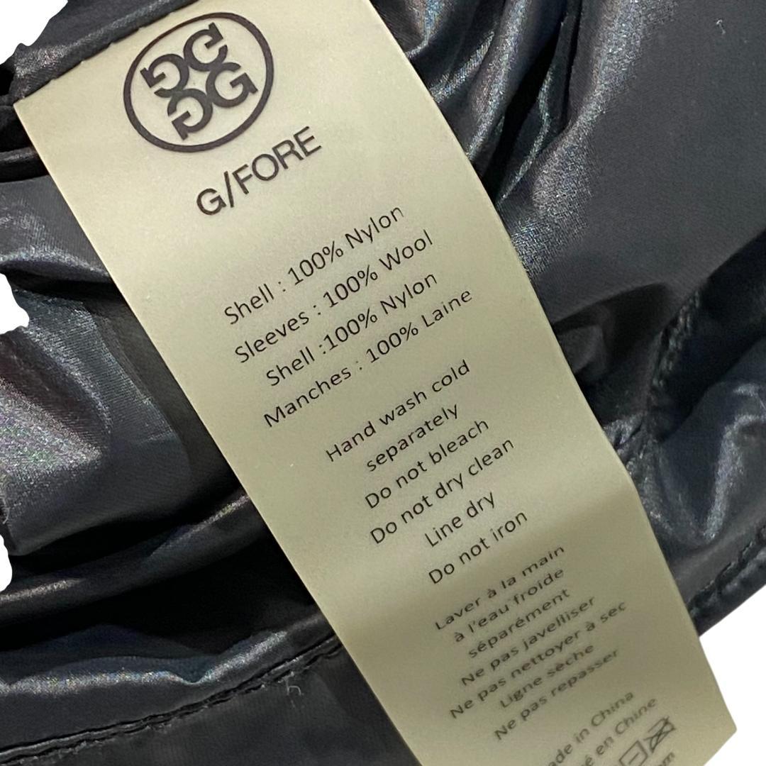 G/FORE ジーフォア×ニカンティゴルフクラブ 中綿 ジャケット S ブラック