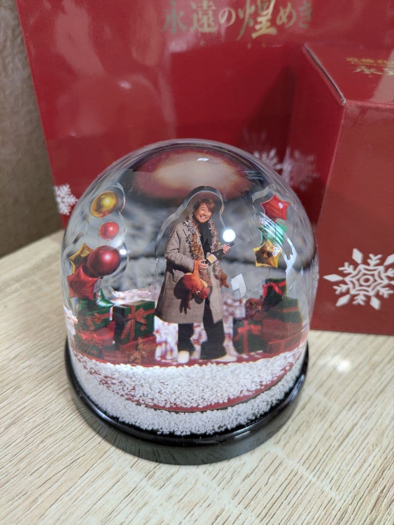 未使用　 近藤真彦45周年ディナーショー永遠の煌めき　 入場者特典　スノードーム