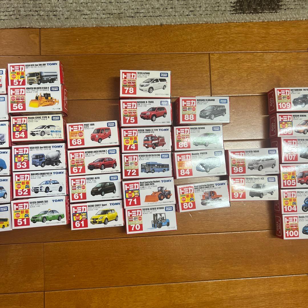 トミカ ミニカーセット 約74台