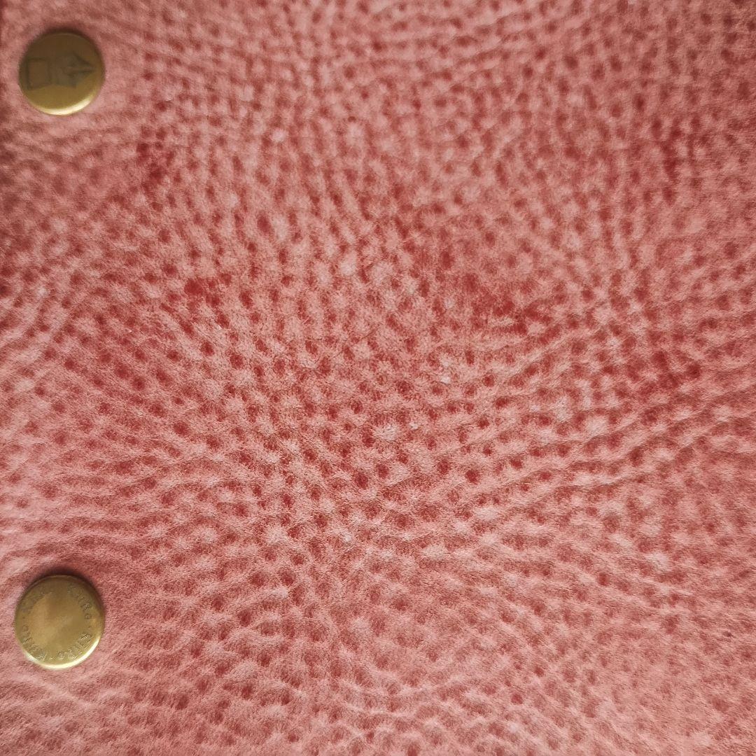 週末限定 キイロワークス　レザーm5スクエア手帳　アラスカレザーラズベリー