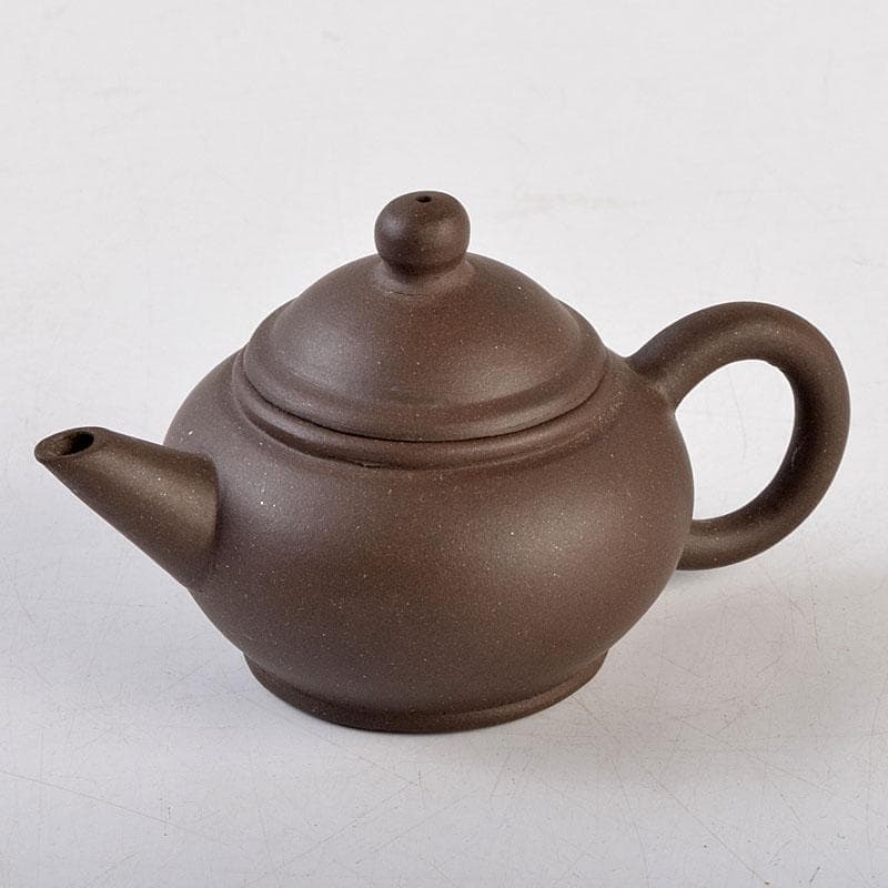 中国　紫砂　紫泥　急須　茶壷　在銘　C　9272