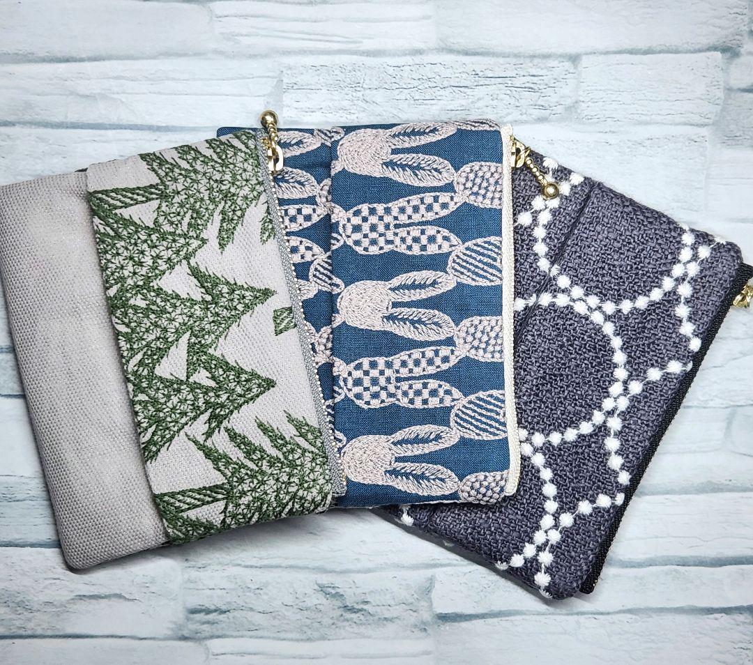 ●ハッピー＊●ミナペルホネン✲︎ポケットティッシュポーチ✲︎field o