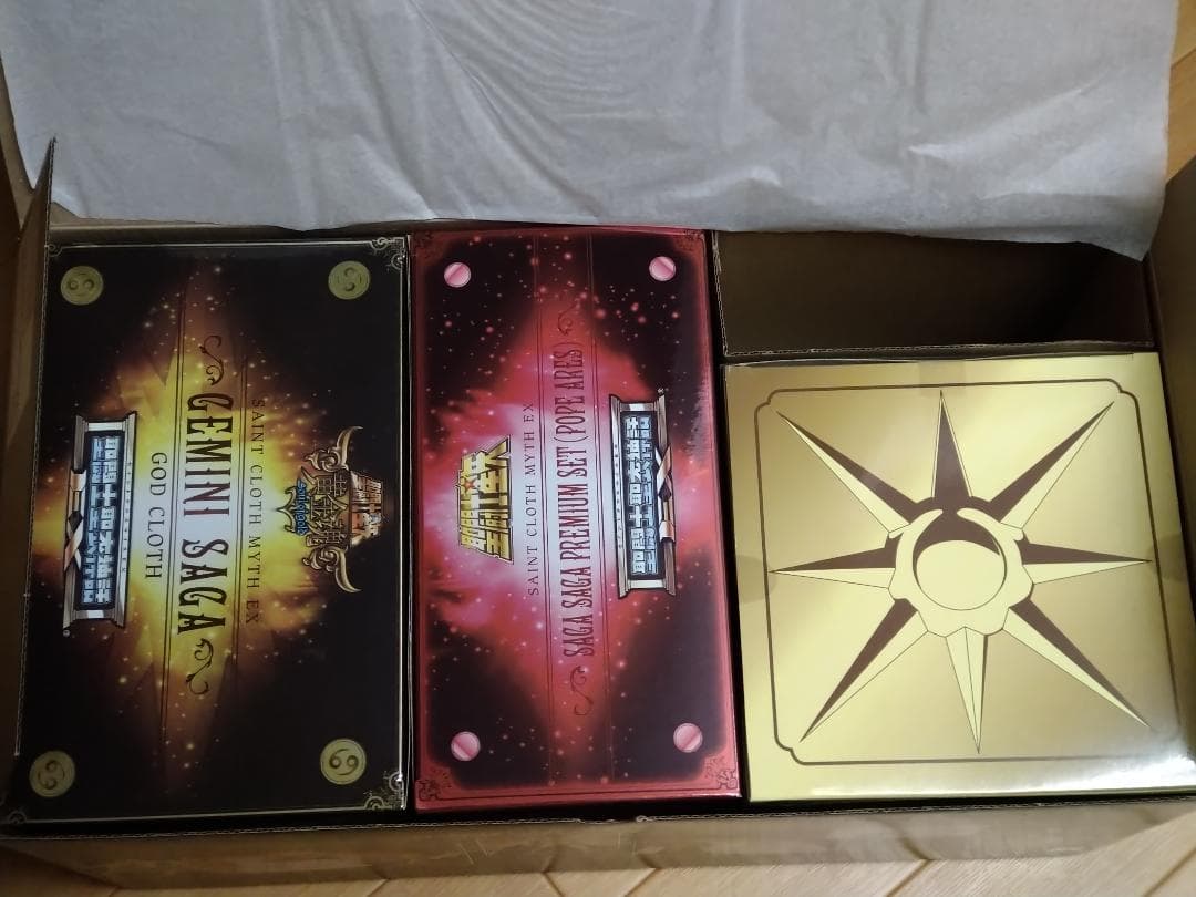 聖闘士聖衣神話EX ジェミニサガ（神聖衣） サガサーガプレミアムセット黄金聖闘士