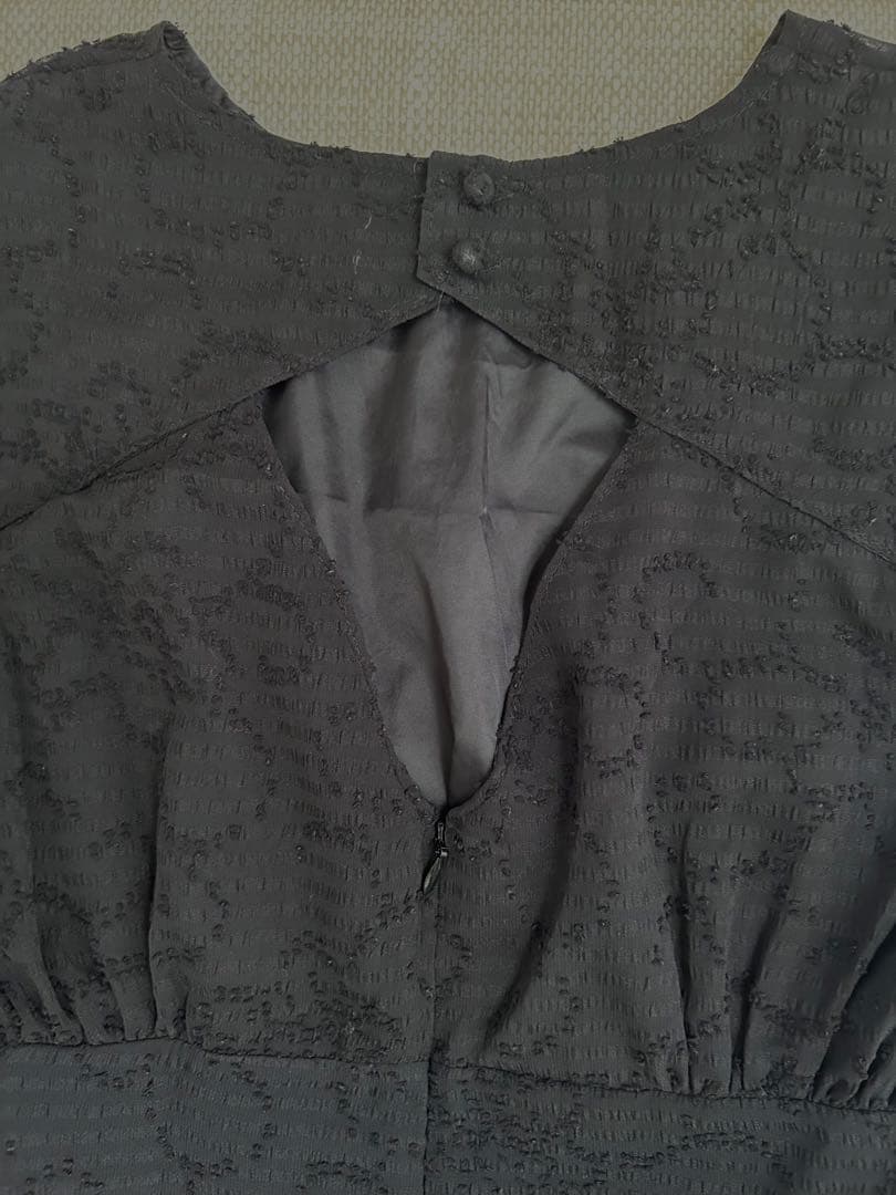 Knuth Marf back open sheer dress Mサイズ