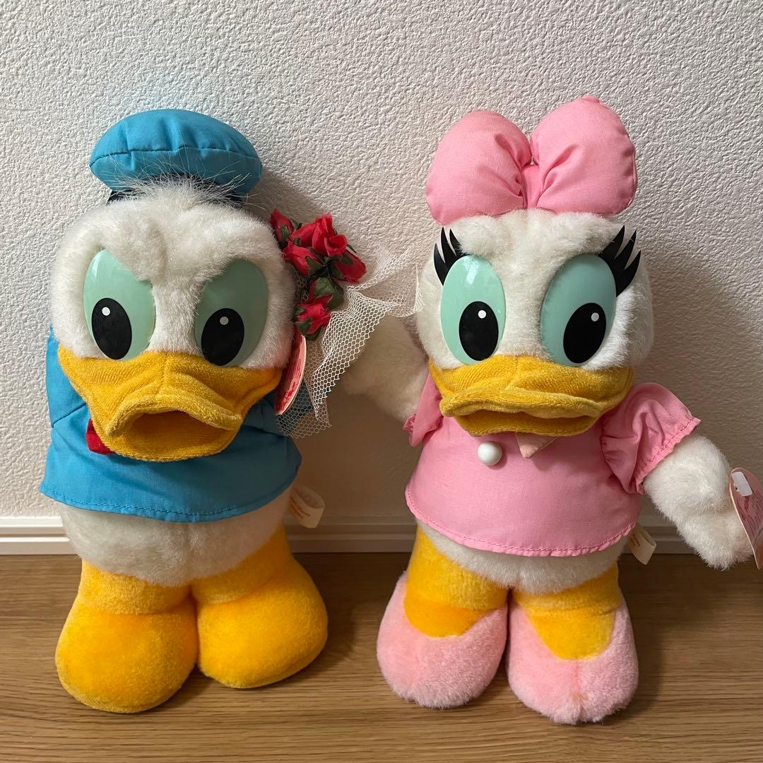 ディズニー ドナルド デイジー ぬいぐるみ セット
