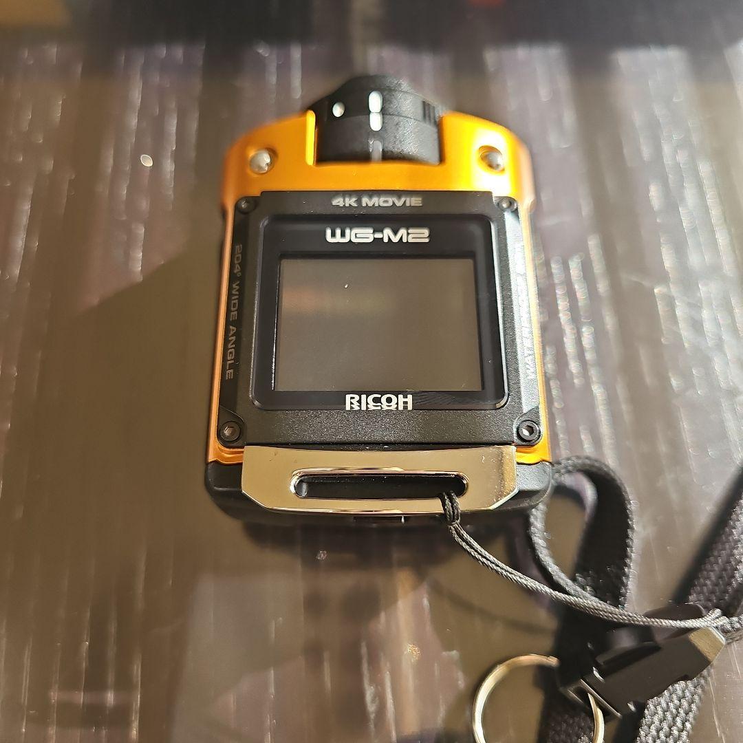 RICOH WG-M2 オレンジ　美品中古品　外箱セット