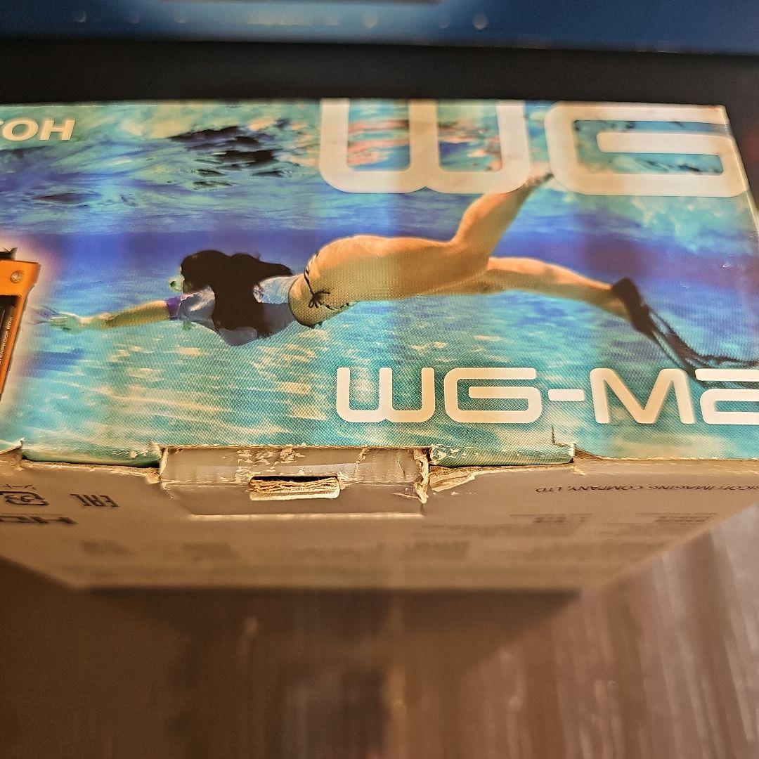 RICOH WG-M2 オレンジ　美品中古品　外箱セット