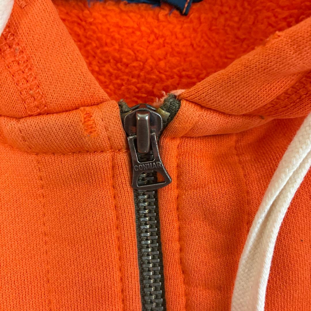 【希少】90s Polo Ralph Lauren ジップパーカー 裏サーマル