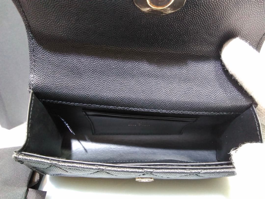 CHANEL(シャネル)ノベルティ ブラックショルダーバッグ　ブラックシャドー