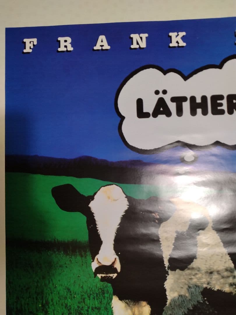 FRANK　ZAPPA　LATHER フランク・ザッパ　レザー　ポスター