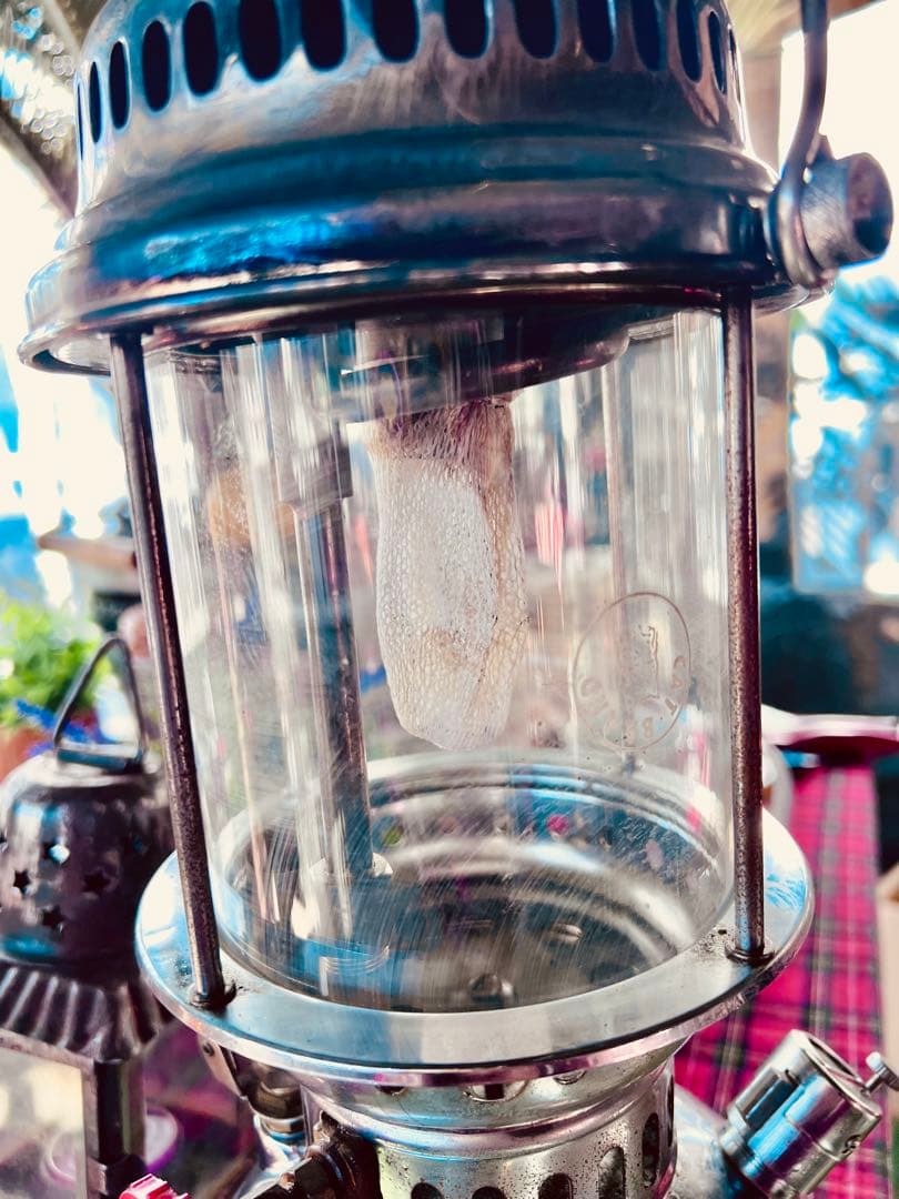 値引CAT BRAND石油圧力式ランタン、オマケ付属付き、used