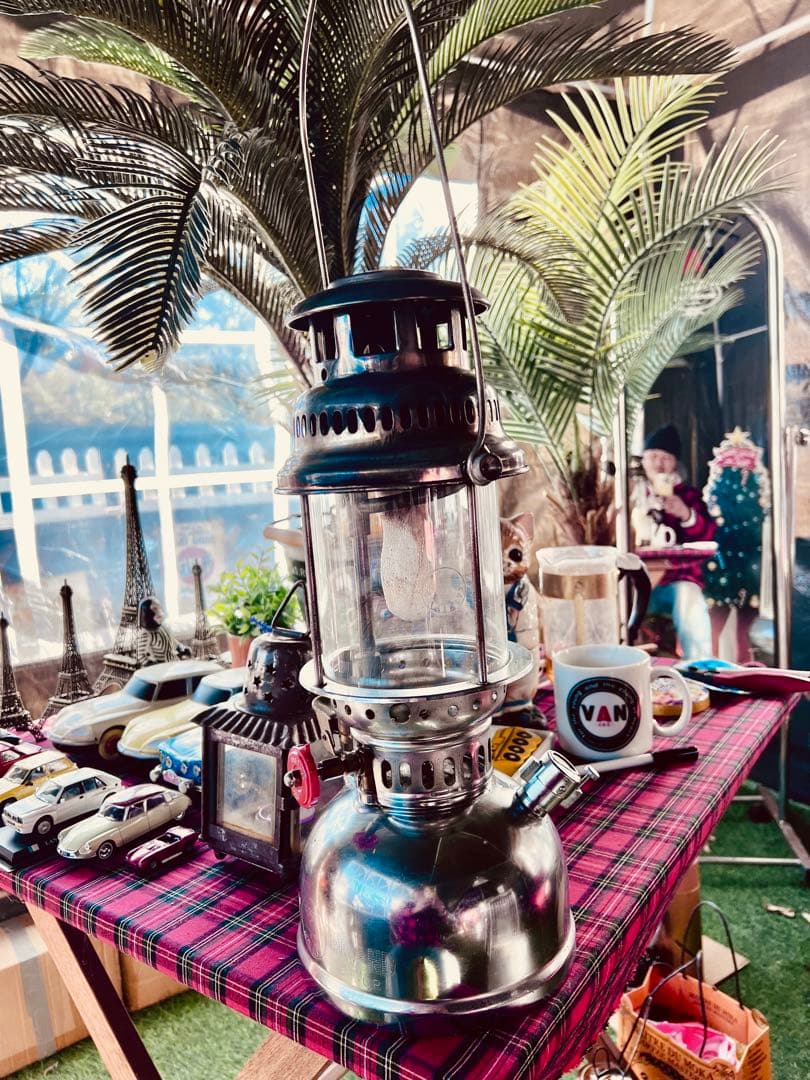 値引CAT BRAND石油圧力式ランタン、オマケ付属付き、used