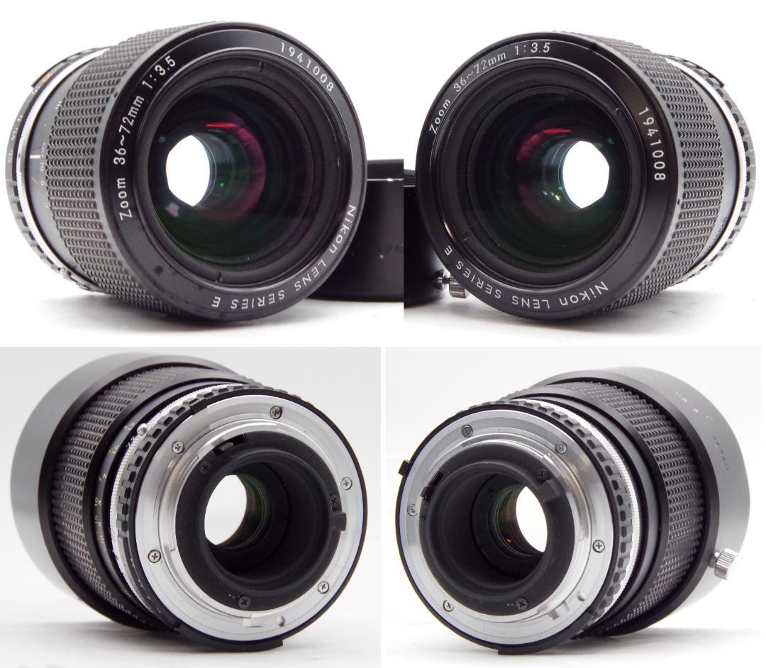 ニコン FM ブラックボディ Zoomレンズ36～72㎜ F3.5 レンズセット